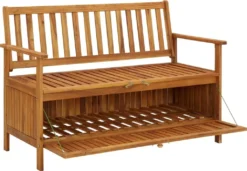 VidaXL Gartenbank Mit Stauraum 120 Cm Massivholz Akazie -Deutschland Garten Zier Verkaufs-Shop 4799d0699e218b71643ba2fa754cef9b