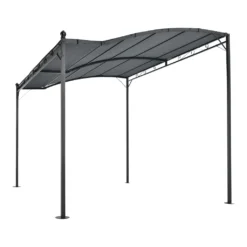 Pergola Teresina 300x250 Cm Gartenpavillon Überdachung Witterungsbeständig Gartenzelt Grillpavillon Sonnnenschutz Stahlgestell Dunkelgrau -Deutschland Garten Zier Verkaufs-Shop 47a5cb0e50925cc228b571c895bd3278