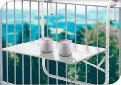ProGarden Balkontisch Mattweiß 15 ProGarden Balkontisch Mattweiß -Deutschland Garten Zier Verkaufs-Shop 47e253a269694cbb3bedf0ce460408b1