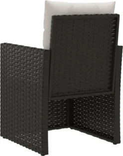 VidaXL Gartensessel Mit Kissen Schwarz Poly Rattan -Deutschland Garten Zier Verkaufs-Shop 47eec4f2b276cfb4b859d5cff450a717