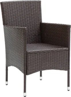 VidaXL Garten-Essstühle 2 Stk. Poly Rattan Braun -Deutschland Garten Zier Verkaufs-Shop 482bdbe9773becd9d34a082188a374df