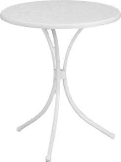 SIEGER Gartentisch / Bistrotisch Rund Ø 60 Cm Weiß Stahl 12 SIEGER Gartentisch / Bistrotisch Rund Ø 60 Cm Weiß Stahl -Deutschland Garten Zier Verkaufs-Shop 4908a3a6e105fb619098933e73531846