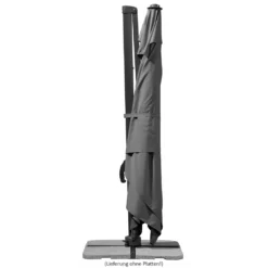 Schneider Ampelschirm RHODOS GRANDE Ca. 400 X 300 Cm, Anthrazit, Lieferung Ohne Wegeplatten -Deutschland Garten Zier Verkaufs-Shop 4977ae423a51cc8d17190b45856f1a09