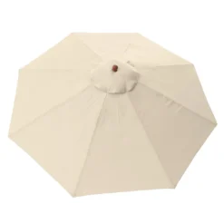 Anndora Sonnenschirm 3,5m Rund Natural Winddach UV-Schutz - Natural -Deutschland Garten Zier Verkaufs-Shop 4abc7fd5a04627956e92033603432c01