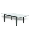 HOME DELUXE - Gartentisch CASA - Schnell Ausziehbar 160 - 240 Cm, Aus Robustem Aluminium | Sitzgruppe, Gartensitzgruppe, Gartenmöbel, Ausziehtisch, Terrassentisch, Balkontisch