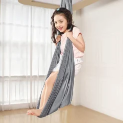 Kinderschaukel-Hängematte, Indoor-Therapieschaukel, Hüpfende Kuschel-Hängematte Für Kinder Mit ADHS, Asperger-Syndrom, Sensorische Integrationstherapie Und Autismusbehandlung -Deutschland Garten Zier Verkaufs-Shop 4b9ec2cb64d3bc3f3cd10f74d6f5db42