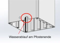 Pergola HWC-J32, Garten Lamellen-Pavillon, 11cm-Alu-Gestell 4x3m Dunkelgrau Mit Seitenwand + Moskitonetz Weiß -Deutschland Garten Zier Verkaufs-Shop 4baf65075d95d2013d38010c92663379
