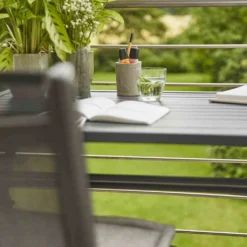 Tesoro Gartenstuhl, Klappbar, Silber -Deutschland Garten Zier Verkaufs-Shop 4c7bc3920c9269ea64d0696ad0e6d11b