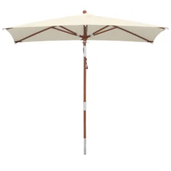 Anndora Sonnenschirm 2,5x1,5m Eckig Knickbar Natural - Natural -Deutschland Garten Zier Verkaufs-Shop 4cdcb4fcbd896605a35d0d192ccc3071