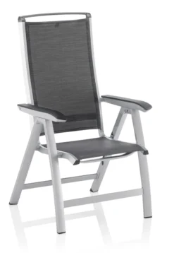 Kettler Forma II Klappsessel - Silber / Graphit