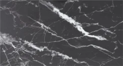 VidaXL Tischplatte Schwarz 120x65 Cm 8 Mm Hartglas In Marmoroptik