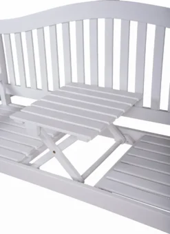 Bank SINGAPUR, Mit Hochklappbarem Tisch -Deutschland Garten Zier Verkaufs-Shop 4fa7fec19a434db18cd5db4eb9812a2e