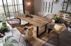 Möbilia Gartensessel 2er-Set Aus Polyrattan |inklusive Sitzkissen | B 58 X T 59 X H 80 Cm | Natur-schwarz | 10020007 | Serie GARTEN -Deutschland Garten Zier Verkaufs-Shop 4fd62fec1a9c38425977ffb0ccdfd345