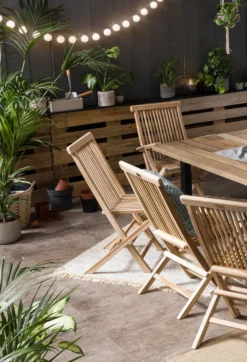 Möbilia Gartenstuhl 2er-Set Aus Teak Holz | Klappbar | B 47 X T 57 X H 89 Cm | Natur | 11020003 | Serie GARTEN -Deutschland Garten Zier Verkaufs-Shop 501cefb541d7c817b64b4fa67c73b9d8