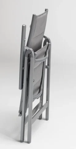 Merxx Bermeo Klappsessel 2-er Set, Silber/diamantbraun -Deutschland Garten Zier Verkaufs-Shop 5022de20c7c2a195320d34a7a8198603