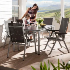 Kettler Multipositionssessel Silber/anthrazit, 0301201-0000 -Deutschland Garten Zier Verkaufs-Shop 5094f552af6634876182016ec6aa5072