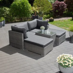 GreenSpirit Gartenlounge Samoa - Dunkelgrau -Deutschland Garten Zier Verkaufs-Shop 50cd78f9ab159d2d04e43ccb90b09beb