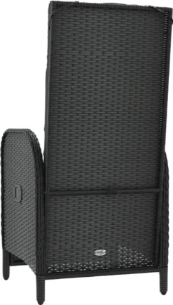 VidaXL Garten-Relaxsessel Mit Kissen 2 Stk. Poly Rattan Schwarz -Deutschland Garten Zier Verkaufs-Shop 519313e9bebede82cef7c0fcf3fed865