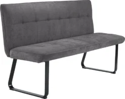 HOMEXPERTS Bank TILDA B 160, H 92, T 59 Cm Grau -Deutschland Garten Zier Verkaufs-Shop 525359f84018b09a393c80464694e600