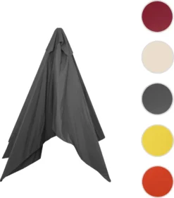 Ersatz-Bezug Für Sonnenschirm Florida, Sonnenschirmbezug Ersatzbezug, Ø 3,5m Polyester 8 Streben Anthrazit -Deutschland Garten Zier Verkaufs-Shop 52a09d87d24fe0ad3126caa845667543