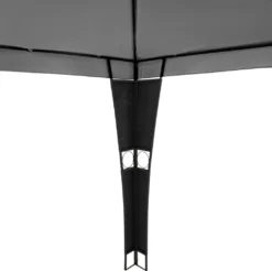 Tectake Rattan Garten Pavillon Mona 3x4m - Schwarz/anthrazit -Deutschland Garten Zier Verkaufs-Shop 543f497166280b9b0aba4f098be3f3d9