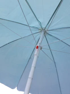 Sonnenschirm UV Schutz 30+ Strandschirm Balkonschirm Schirm Knickbar Ø 155 Cm Türkis -Deutschland Garten Zier Verkaufs-Shop 5442b6b29ceb30f17dc0dd3642380874