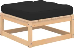 VidaXL 4-tlg. Garten-Lounge-Set Mit Kissen Kiefer Massivholz -Deutschland Garten Zier Verkaufs-Shop 551dd6cf523499b4a73bbe9e351a7ff1