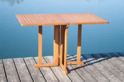 Garden Pleasure Balkontisch/Gartentisch Baltimore 120 X 70 X 73 Cm, Klappbar, Aus Eukalyptusholz -Deutschland Garten Zier Verkaufs-Shop 5880725c804f6180d5740e4dbaaf0cd1