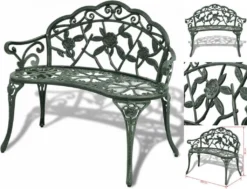 Bench Gartenbank Eisenbank Für 2 Personen Aluguss -Deutschland Garten Zier Verkaufs-Shop 589218e2f11504c48cb1cc8a2a172624