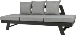 Funktionssofa DONNA Gartenmöbel Liege Sofa Couch + Sitzauflagen Rückenkissen -Deutschland Garten Zier Verkaufs-Shop 58f922f5553f8ed3f5d4c0b0a7997d86