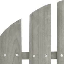 VidaXL Gartensessel Mit Fußstütze Holz Grau -Deutschland Garten Zier Verkaufs-Shop 5a9682cc34e51690eece3b71a66d05c7