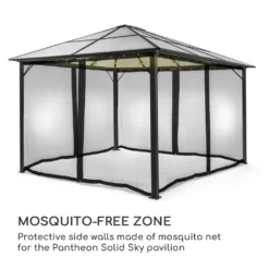 Pantheon Solid Sky Ambient Solar Seitenwände 3x4m Moskito -Deutschland Garten Zier Verkaufs-Shop 5b1cb6ba817bfb655e119b81aa276768