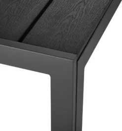 Tectake Aluminium Gartentisch Maren Höhenverstellbare Füße 90x90x74,5cm - Schwarz -Deutschland Garten Zier Verkaufs-Shop 5b3fc334d91a3fc7bbe4e62c1e08455d