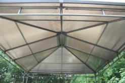 Grasekamp Hardtop Pavillon Limone 3x3,6m Inkl. Seitenteile - Doppelstegplatten Hohlkammer Polycarbonat -Deutschland Garten Zier Verkaufs-Shop 5c5992a87f526261f368c8182e288360