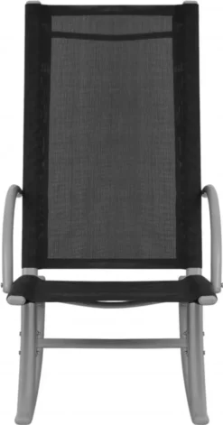 VidaXL Garten-Schaukelstühle 2 Stk. Stahl Und Textiline Schwarz -Deutschland Garten Zier Verkaufs-Shop 5cc50525fd7eaecb6bb8f879e37d2d16