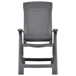 Verstellbare Gartenstühle 2er Set Garden Chair Esszimmerstühle Sessel | Garten Stapelstuhl Hochlehner Kunststoff Moccafarben - 8043 -Deutschland Garten Zier Verkaufs-Shop 5cf7613f5fe86723a25c049906e4ab77