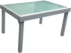 Garden Pleasure Ausziehtisch 135/270x90 Garten Terrasse Alu Glas Tisch Esstisch -Deutschland Garten Zier Verkaufs-Shop 5d113aadbcfbe30400f440db638e75ea