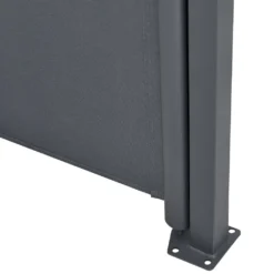 Juskys Seitenmarkise Dubai 500 X 200 Cm Ausziehbar Blickdicht, Sichtschutz Windschutz Für Balkon & Terrasse, Seitenrollo Wandhalterung - Anthrazit -Deutschland Garten Zier Verkaufs-Shop 5d85107bf760224a997723364f78b7f9