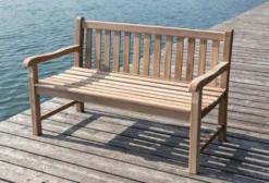 Garden Pleasure Teak Garten Bank Solo 3-Sitzer Sitzbank Essbank Möbel Holzbank -Deutschland Garten Zier Verkaufs-Shop 5e0ba7b5c2ab18b16c1bc60ba037bee3