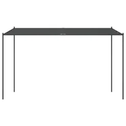 VidaXL Pavillon Anthrazit 4x4 M 180 G/m² Stoff Und Stahl -Deutschland Garten Zier Verkaufs-Shop 5e583cc0121c143aaf2adcca8c72b9ed