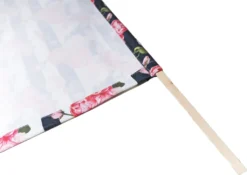 Ersatz-Stoffbezug 131x44 Cm Wechselbarer Liegestuhl Stoffbezug 100% Polyester Für Holz-Liegestuhl Klappliegestuhl Motiv Schwarz Karma [119] -Deutschland Garten Zier Verkaufs-Shop 5f261b073dd9b42ca016050b241c2663