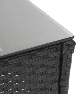 Poly-Rattan Garnitur HWC-F55, Balkon-/Garten-/Lounge-Set Sofa Sitzgruppe Schwarz, Kissen Dunkelgrau -Deutschland Garten Zier Verkaufs-Shop 5f55c7024f00b4b8e2c7a5d13fa1079a