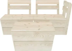 VidaXL 3-tlg. Garten-Paletten-Lounge-Set Imprägniertes Fichtenholz -Deutschland Garten Zier Verkaufs-Shop 5fc36f8e13a541fdb1021038a3774b75