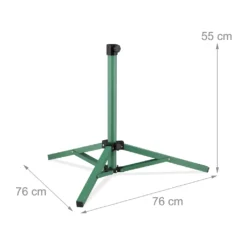 Relaxdays Grüner Sonnenschirmständer Klappbar -Deutschland Garten Zier Verkaufs-Shop 60016aff90a7a1f2700b31245c6a2539