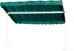 Grasekamp Ersatzdach Standmarkise Dubai Grün Raffmarkise Ziehharmonika Mobile Markise