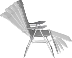 Tectake 2 Aluminium Gartenstühle Klappbar Mit Kopfteil Und Fußteil - Grau -Deutschland Garten Zier Verkaufs-Shop 60ffdb3e3b09d31c9fd443a534b8f71a