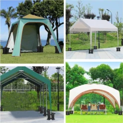 4pcs Gewichtsbeutel Zelt Sandsack,Industriequalität Hochleistungs DoppelgenähTe Sand Tasche,Trampolin Wiegetasche,Fotografie Balance Sandsack,Gewichtstasche -Deutschland Garten Zier Verkaufs-Shop 6174dc1de50d707e435a5837f24f2659