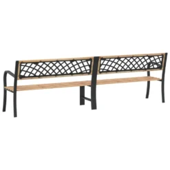 VidaXL Doppel-Gartenbank 238 Cm Massivholz Spießtanne -Deutschland Garten Zier Verkaufs-Shop 61753965e97177b2ff5b36428ea9242c