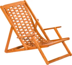 Merxx Gartenliege Aurora Faltbar Eukalyptus Natur 113 Cm X 64 Cm X 102 Cm -Deutschland Garten Zier Verkaufs-Shop 61b72434fc22f7b1eeb02a493b6f7748