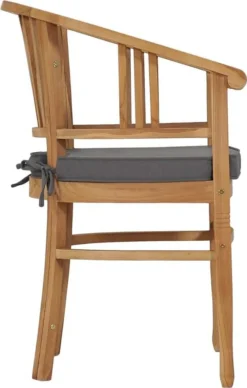 VidaXL Gartenstühle Mit Kissen 2 Stk. Teak Massivholz -Deutschland Garten Zier Verkaufs-Shop 627ae077ad38a85a2be3e40512b5657a